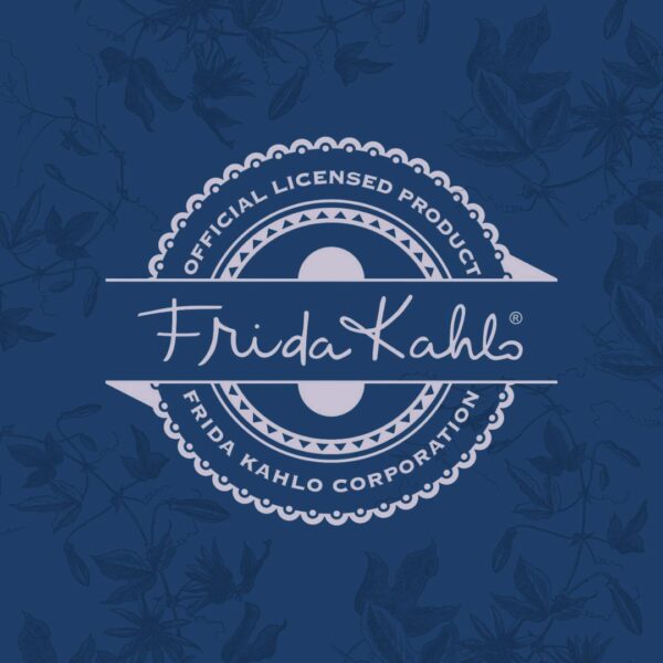 Projeto Mulheres - Artista: Frida Kahlo - Selo de produto licenciado oficial