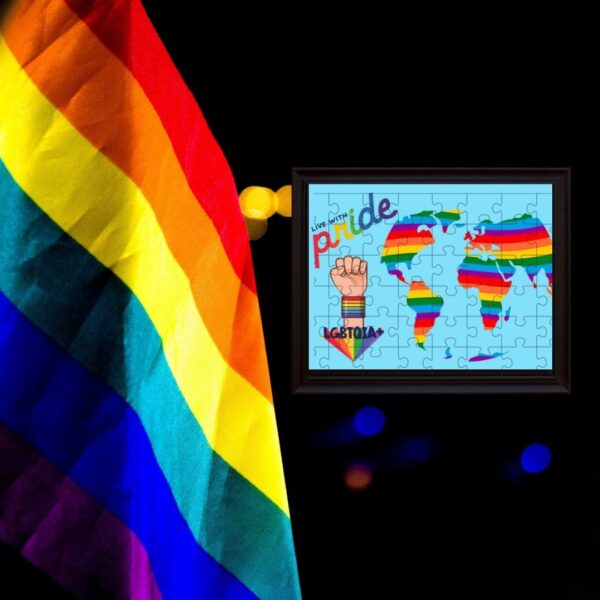 Quebra-cabeça "Pride" - Série Pride - 48 peças - Ambientação