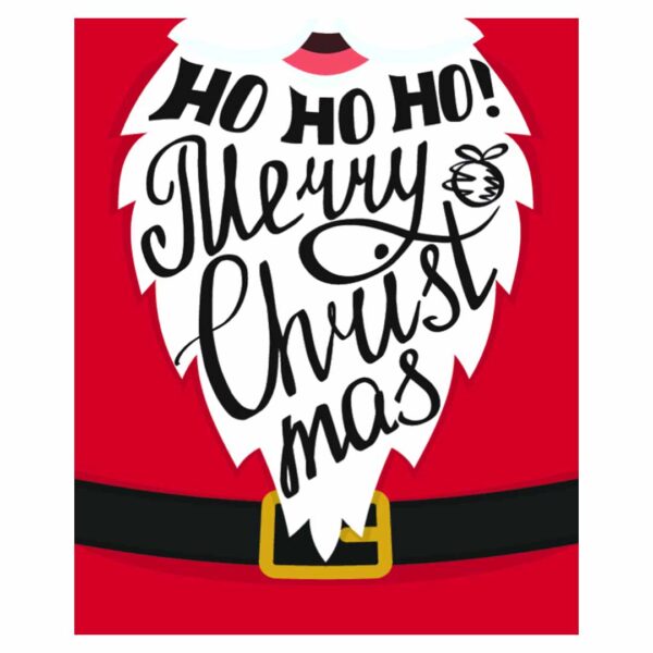 Quebra-cabeça "Natal - Ho Ho Ho" - Série Puzzle Mensagem - 48 peças - Arte