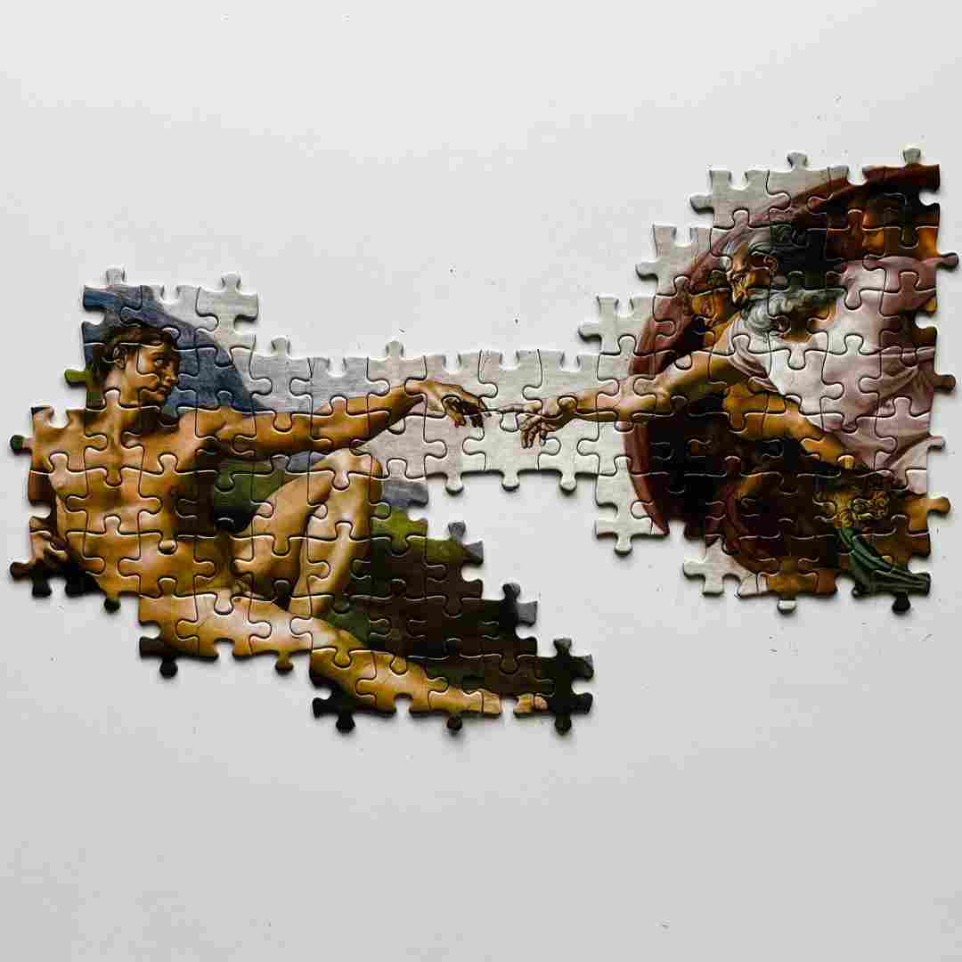 Quebra-cabeça 216 peçasA Criação de Adão – Puzzle Me