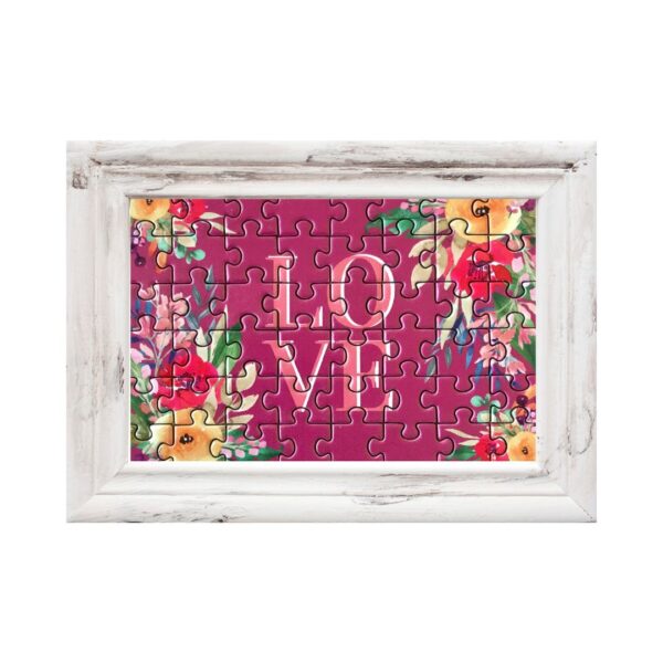 Quebra-cabeça 48 peças <br />Love Flores