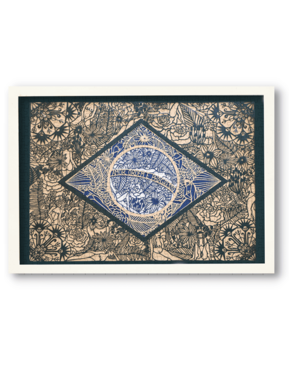 Quebra-cabeça Amor, Ordem e Progresso – 500 peças | Ariádine Menezes